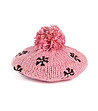 Розова дамска барета с декорация-1 снимка