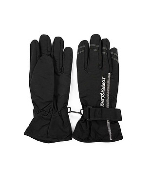 Дамски ръкавици за ски Bexley в черно снимка