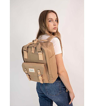 Раница в бежови нюанси No.13 Basic S снимка