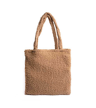 Бежова дамска чанта снимка