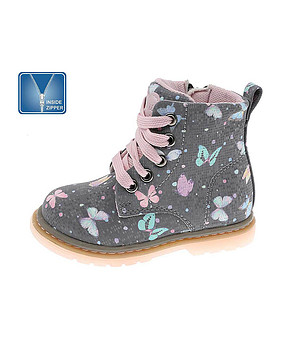 Сиви боти за момиче снимка