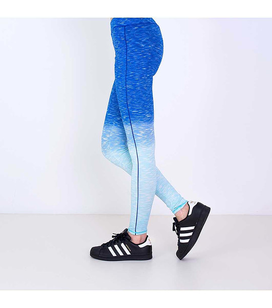 Дамски клин в сини нюанси снимка