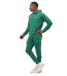 Зелен памучен мъжки спортен комплект-2 снимка