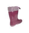 Детски розови гумени ботуши цвят циклама 22-28 номер-2 снимка