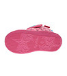 Розови детски пантофи с декорация за момиче-1 снимка