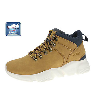 Младежки боти в цвят камел снимка