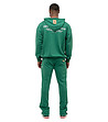 Мъжки памучен зелен спортен комплект-1 снимка
