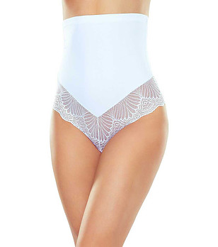 Бели оформящи бикини с висока талия Valenta снимка