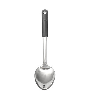 Лъжица с черна дръжка снимка