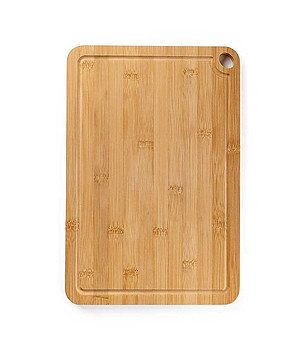 Бамбукова дъска за рязане  38x25.5x1.5 см снимка