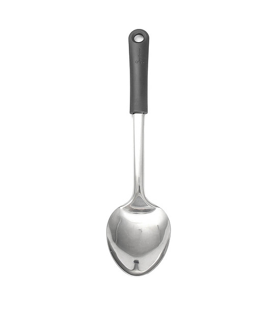 Лъжица с черна дръжка снимка