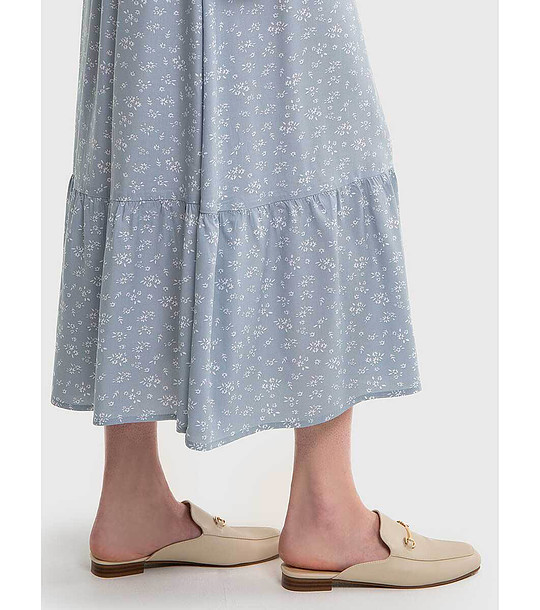 Бежови дамски чехли снимка