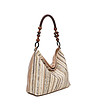Дамска бежова чанта Eva-2 снимка