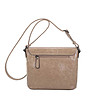 Дамска чанта в таупе и бежово Rinela-1 снимка