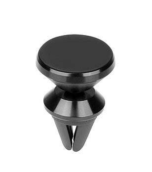 Черна магнитна поставка за телефон снимка