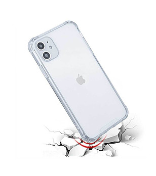 Твърд прозрачен калъф за iPhone 11 снимка