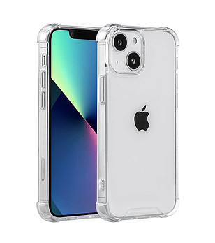 Прозрачен силиконов калъф за iPhone 13 PRO снимка