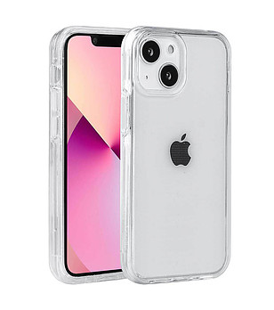 Силиконов прозрачен кейс за iPhone 13 MINI снимка