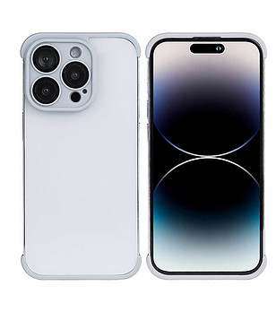 Кейс за iPhone 14Pro е бежово снимка