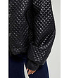 Черно дамско капитонирано яке Salvena-3 снимка