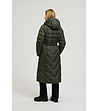 Дамско зимно тъмнозелено яке Teti-1 снимка