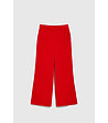 Червен дамски панталон Kleo-4 снимка