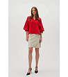 Дамска риза в червен цвят Daisy-1 снимка