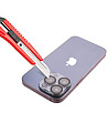 Протектор за камера за iPhone14 PRO с черни кантове-2 снимка