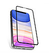 Закален стъклен протектор за iPhone 11 с черен кант-2 снимка