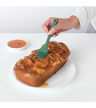 Четка силиконова Tasty в тъмнозелено снимка