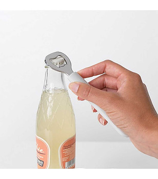 Отварачка за бутилки Tasty в светлосиво снимка