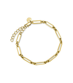 Дамска златиста гривна снимка