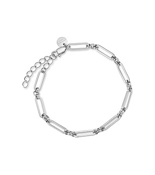 Дамска сребриста гривна снимка