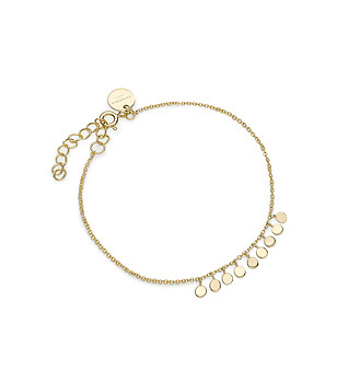 Дамска златиста гривна снимка