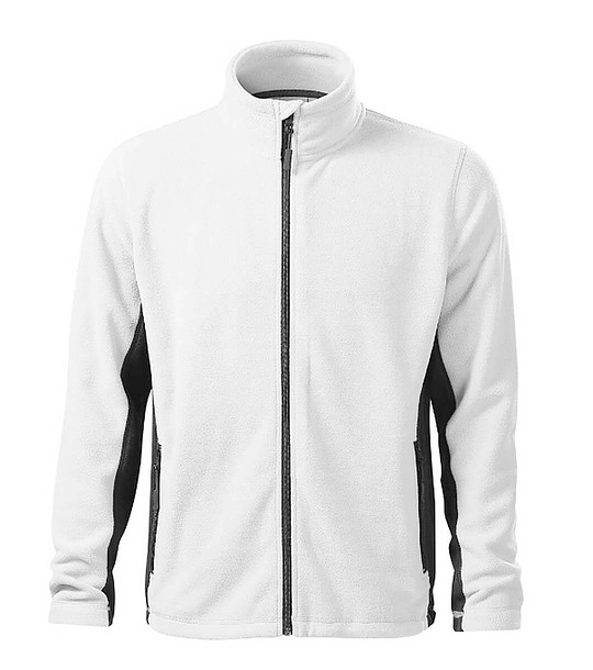 Мъжко спортно горнище в бяло и черно Gregory снимка