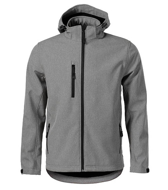 Softshell мъжко яке в сиво Erick снимка