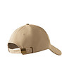 Бежова unisex памучна шапка с козирка-3 снимка
