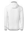 Бял мъжки суитшърт Lione от стреч полар-1 снимка