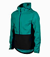 Мъжко водоустойчиво яке в наситено зелено и тъмносиньо Jack-1 снимка