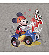 Детска пижама в сиво и червено Mickey-2 снимка