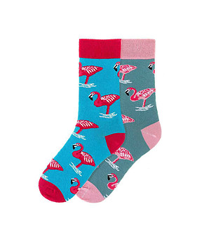 Комплект от 2 чифта памучни дамски чорапи Esta снимка