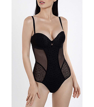 Черно боди Scandale снимка