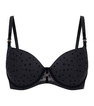 Черен сутиен Scandale с повдигащ ефект снимка