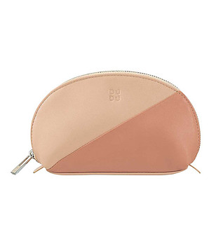 Кожен несесер в нюанси на цвят пудра Segovia снимка