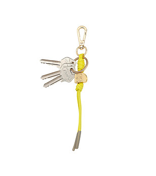 Ключодържател от естествена кожа в цвят лайм Maldive снимка