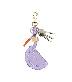 Кожен ключодържател в лилаво и оранжево Watermelon снимка