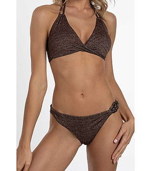 Долнище на бански кафяв бронз Cinnamon снимка