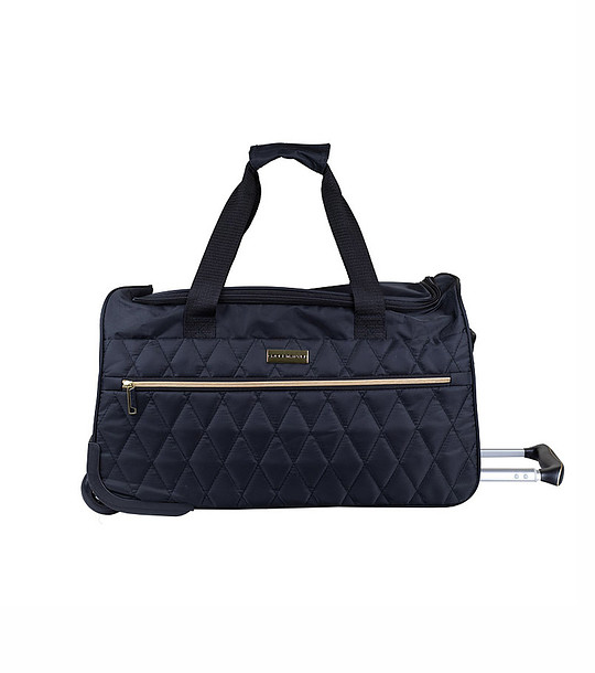 Черен сак с колелца и дръжка Monaco снимка