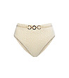 Долнище на бански тип бандо в бяло и златисто  Venus-4 снимка