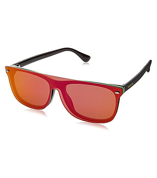 Мъжки слънчеви очила в преливащо червено и оранжево снимка